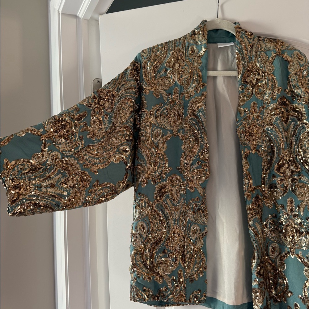 Anthropologie’s Ettiwana short kimono, never worn. Size XS/S. - Picture 4 of 6